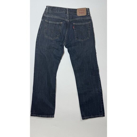 Levi’s 505 Jeans Women’s Size 4R 27x27 Blue Straight Leg 100% Cotton - Picture 4 of 4
